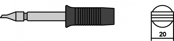 Паяльная головка XT 20x4 с адаптером