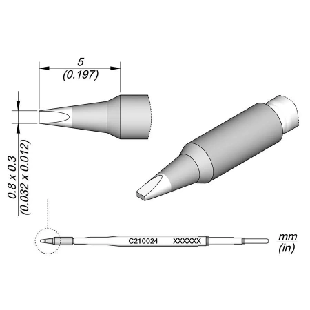 Наконечник C210-024