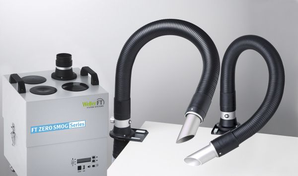 Дымоуловитель Zero Smog 4V Kit 2 с наклонной насадкой