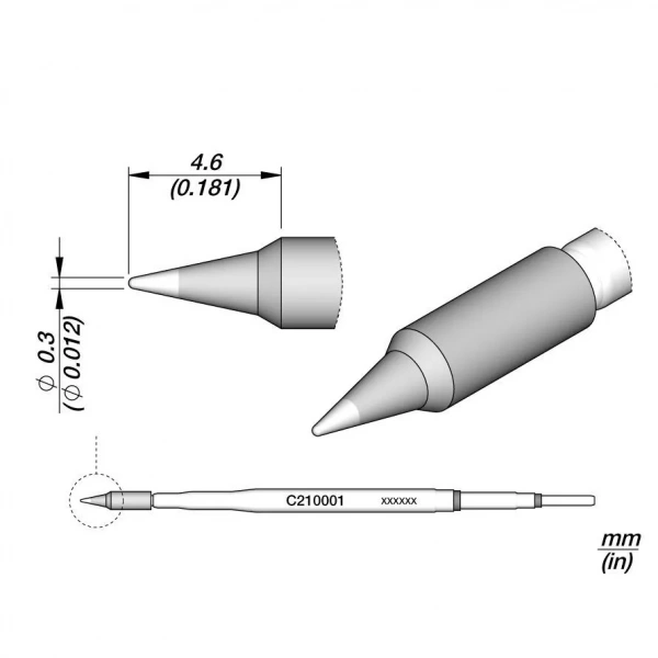 Наконечник C210-001