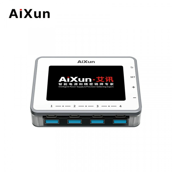 Многоканальная зарядная станция AiXun PF26 с функцией быстрой зарядки