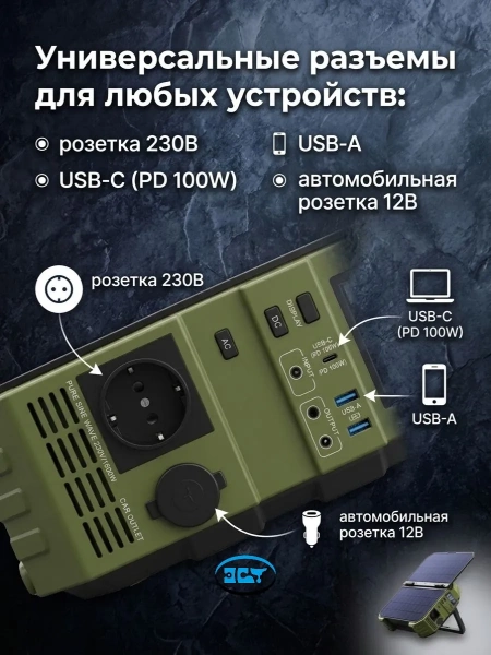 Портативная электростанция BROWEY DS-S1600