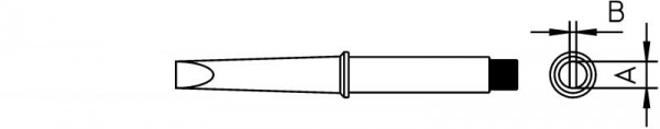Паяльное жало CT5 D8