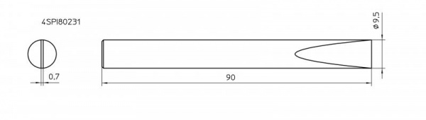 Паяльное жало SPI80 231